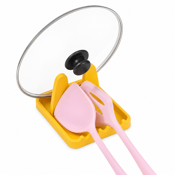 Multipurpose Kitchen Lid & Spoon Holder Stand