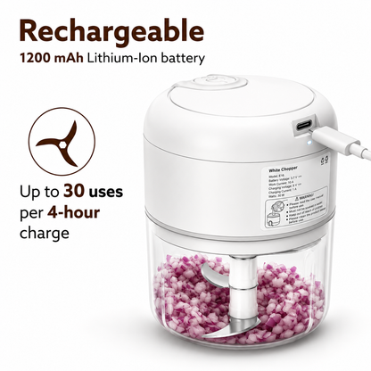 Rechargeable Mini Electric 250 ML Chopper