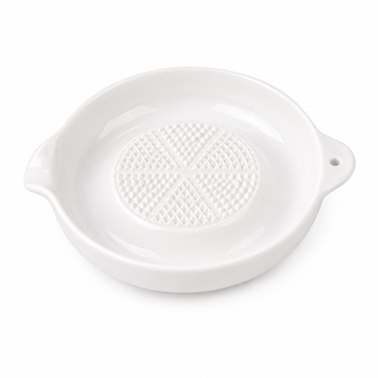 Garlic & Fruits Grating Ceramic Dish