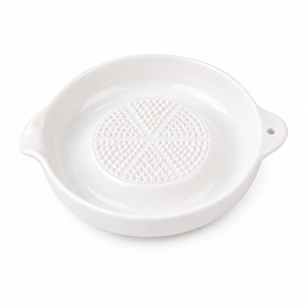 Garlic & Fruits Grating Ceramic Dish