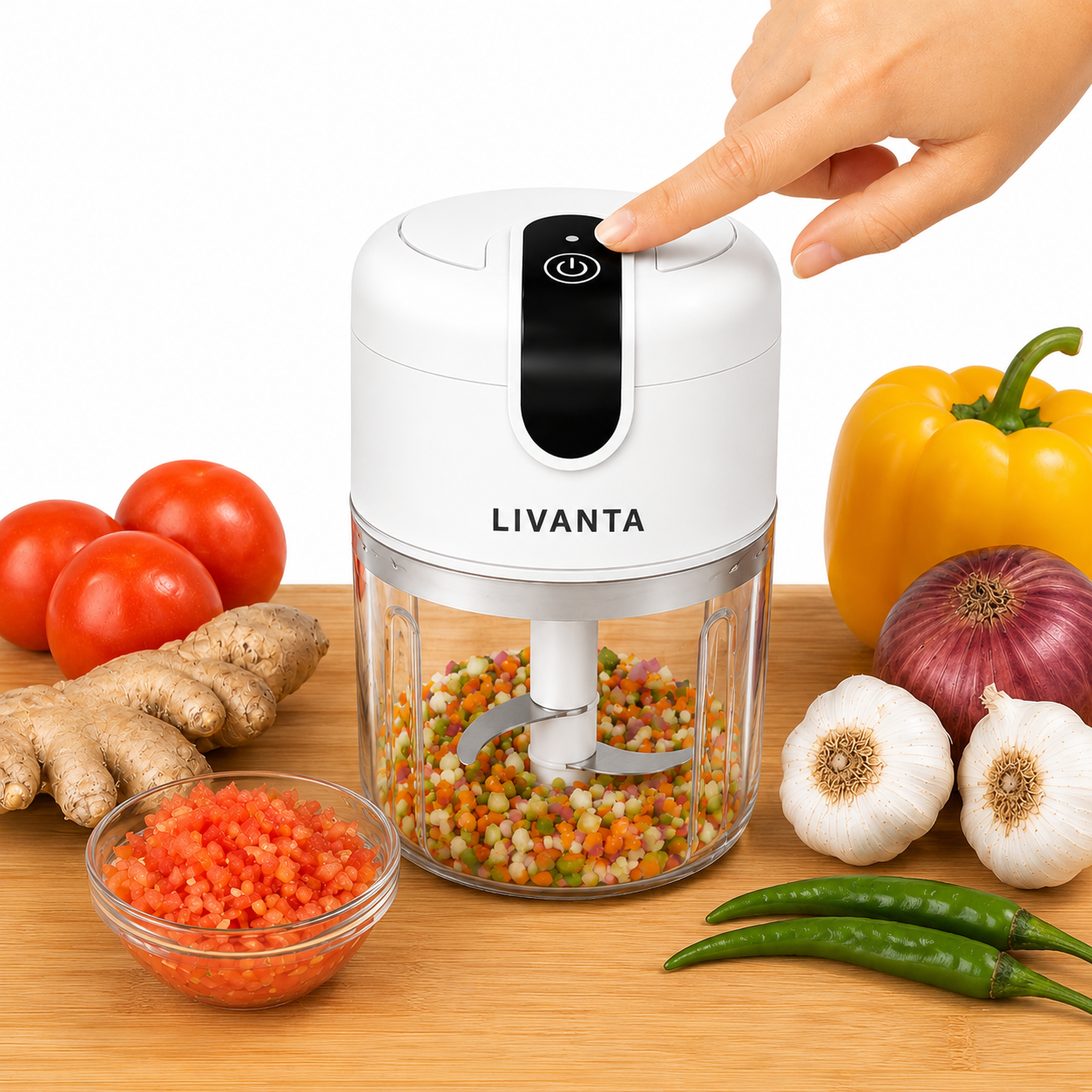 Rechargeable Mini Electric 250 ML Chopper